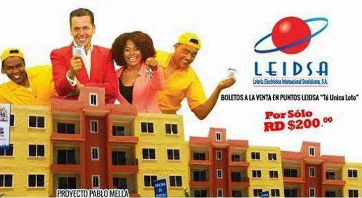 25 apartamentos rifado por LEIDSA 