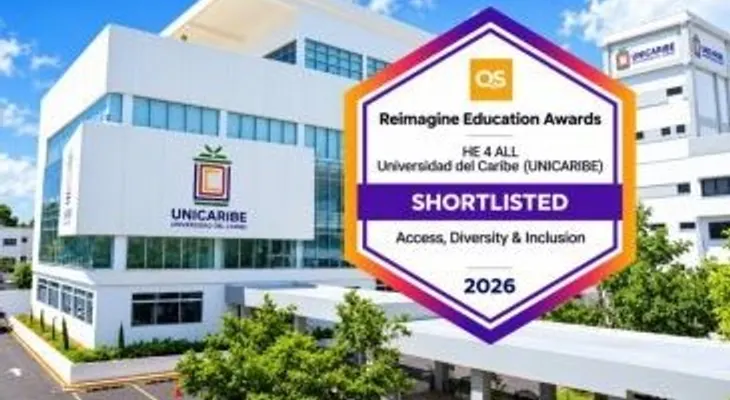 UNICARIBE finalista en los QS Reimagine Education Awards 2026 con su modelo de educación inclusiva