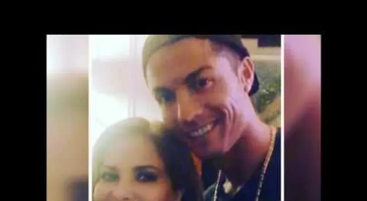 Cristiano Ronaldo y Gloria Trevi graban video 