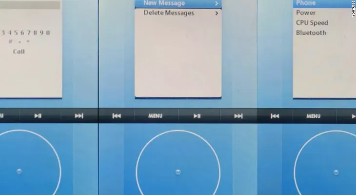 Este era el (muy extraño) prototipo inicial del iPhone