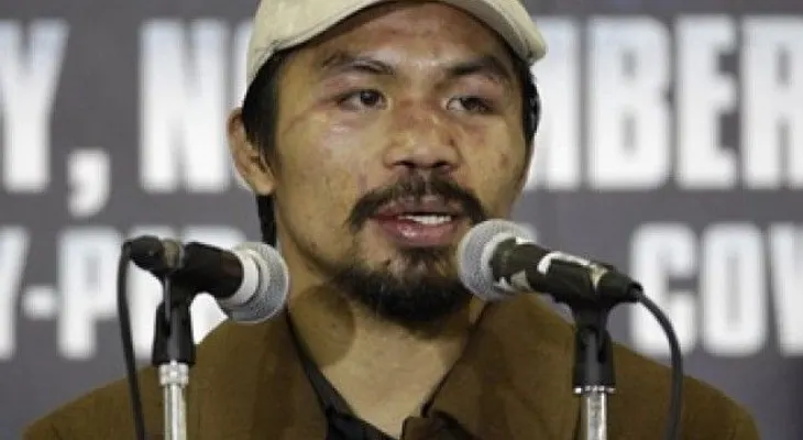 Pacquiao ya se sometió a una prueba de dopaje