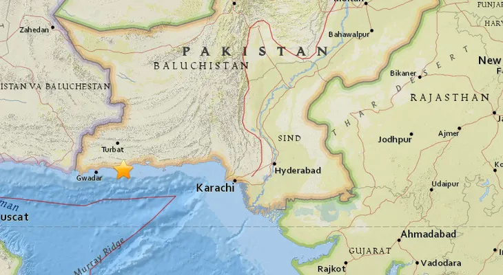 Sismo de magnitud 6,3 sacude el sur de Pakistán