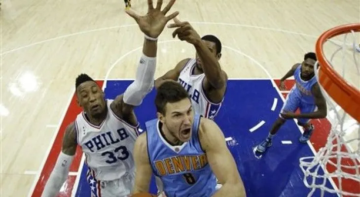 Gallinari guía triunfo de Nuggets sobre Sixers
