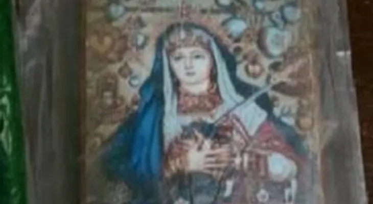 Decomisan cocaína incrustada en cuadros religiosos en el Aila