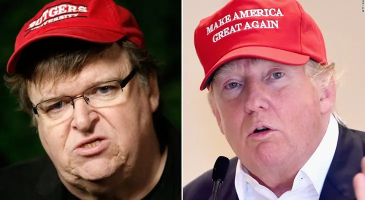 Michael Moore cree que el â??genio malvadoâ? de Donald Trump será presidente por dos periodos consecutivos