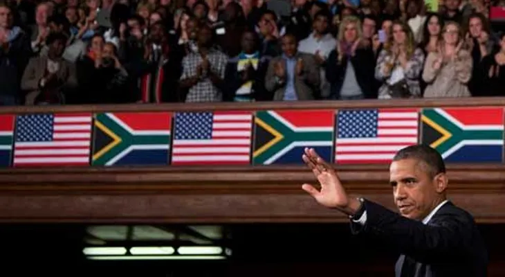 Obama pide a jóvenes impulsar la visión de Mandela