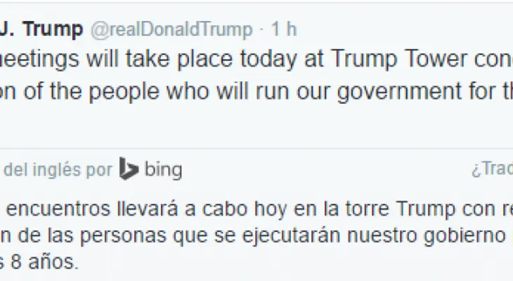 Donald Trump no ha asumido el cargo y dice que buscará su reelección 