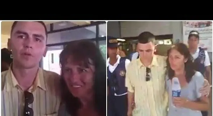 Mujer con problemas mentales se reencuentra con su hijo (VIDEO)