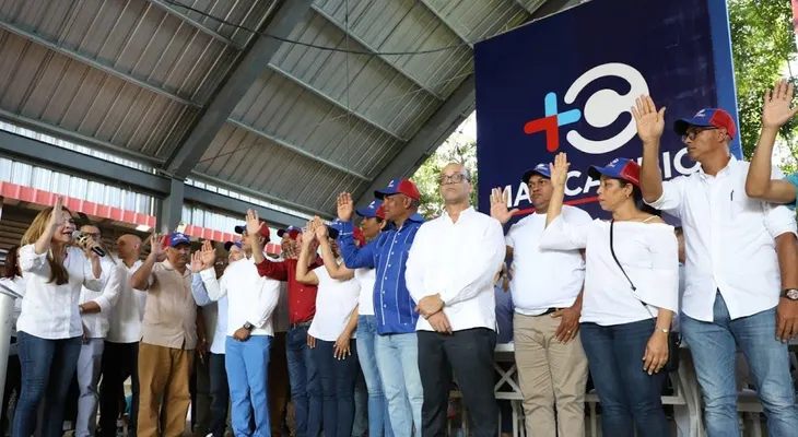 PRM inicia en Salcedo ruta reeleccionista de presidente Abinader y juramenta a exdirigentes de otros partidos