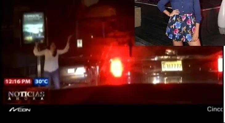 Joven que hizo disparos en avenida dice que estaba borracha (VIDEO)