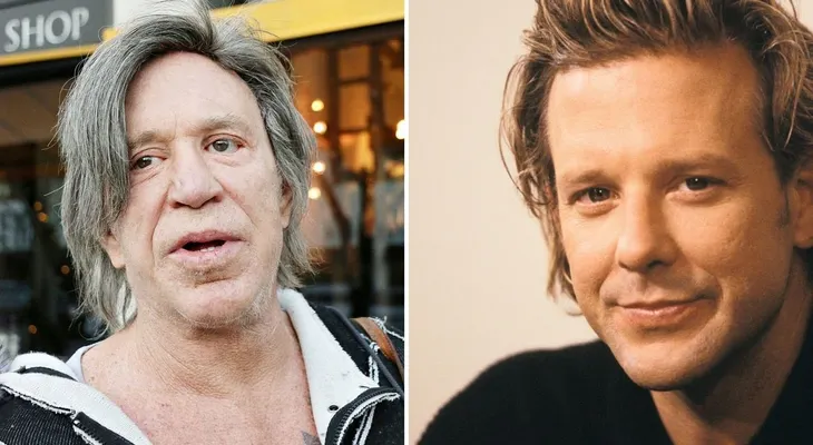 Mickey Rourke y su foto"desfigurado" tras una nueva operación estética