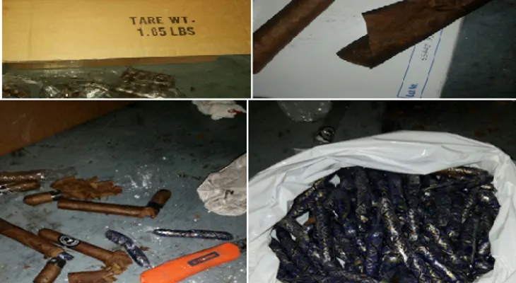 DNCD decomisa cargamento de cigarros rellenos de cocaína