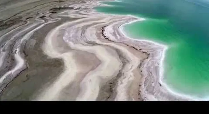 El mar muerto y la maravillosa naturaleza en Israel (Video)