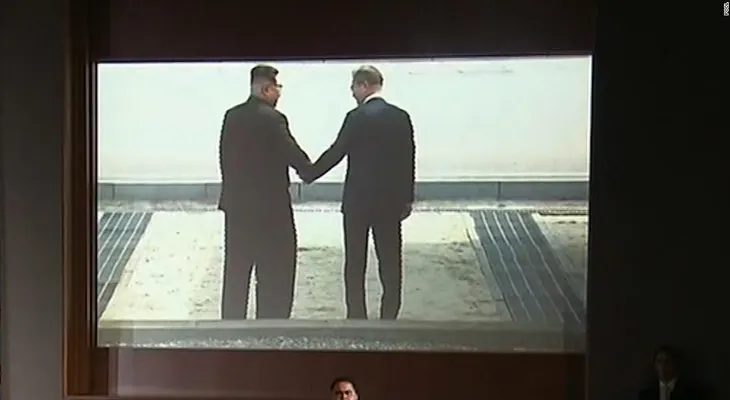 Trump mostró a Kim Jong Un este video al estilo Hollywood para convencerlo de la paz