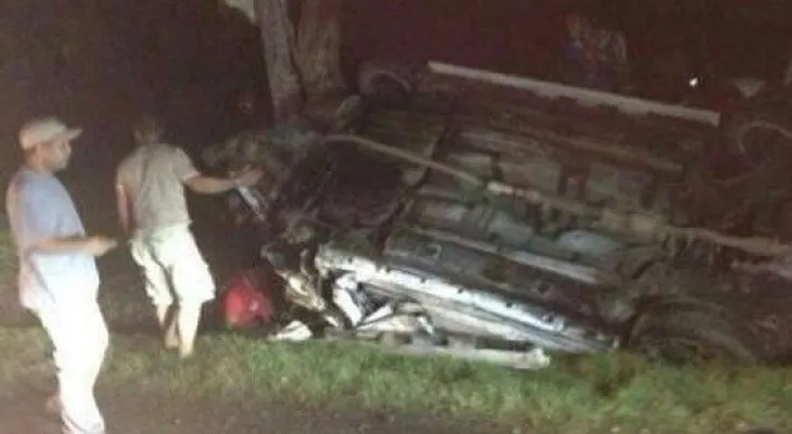 Accidente: Al menos dos muertos y tres en estado delicado, una herida es hija de un diputado