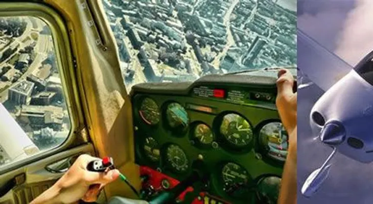 Una mujer sin experiencia pilotea una avioneta tras desmayarse el piloto