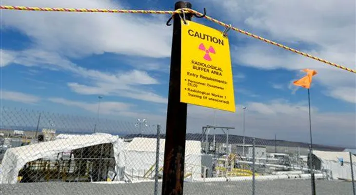 Colapsa túnel con desecho nuclear en Washington 