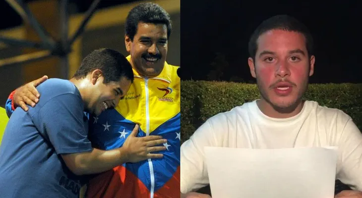 La respuesta del hijo de Nicolás Maduro al video del hijo de Tarek William Saab