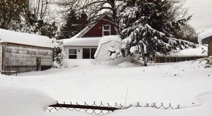 Una nueva ráfafa de nieve empezó azotar Buffalo 