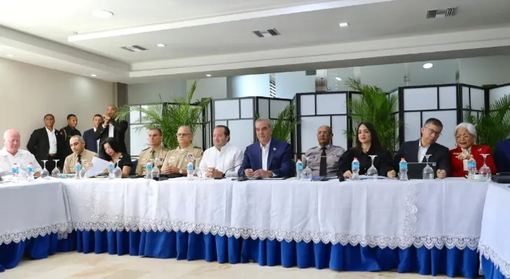 Abinader lidera reunión seguimiento Plan de Seguridad Ciudadana
