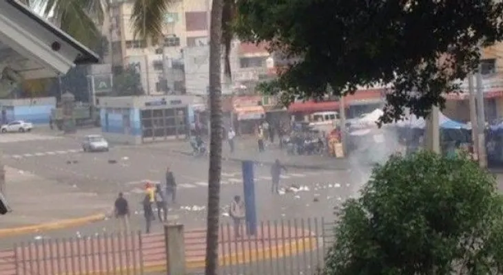 Se registran violentos enfrentamientos en  la sede de la  UASD