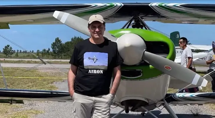 Murió un piloto al chocar dos avionetas en el aire durante un ensayo acrobático en Canelones, Uruguay