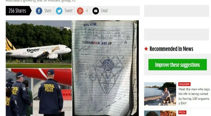  Expulsan pasajero de avión por dibujar terroristas