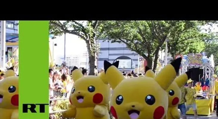 Centenares de Pikachu desfilan en la ciudad japonesa de Yokohama (VIDEO)