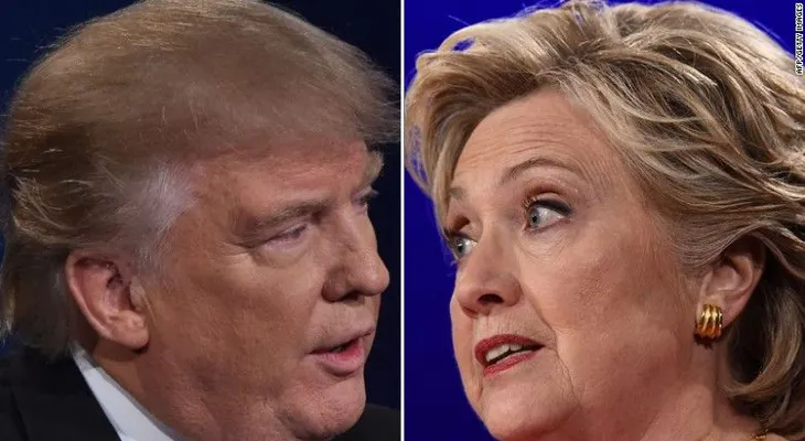 Trump le responde a Clinton sobre el resultado de la elección