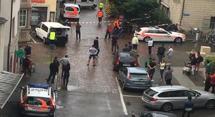Varios heridos en Suiza por un hombre armado con una motosierra
