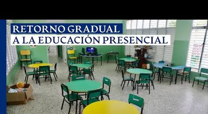 Presidente Abinader encabeza el retorno gradual a la de educación presencial tras un año de pandemia