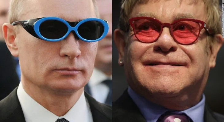 Esta vez no es broma: Vladimir Putin llama a Elton John