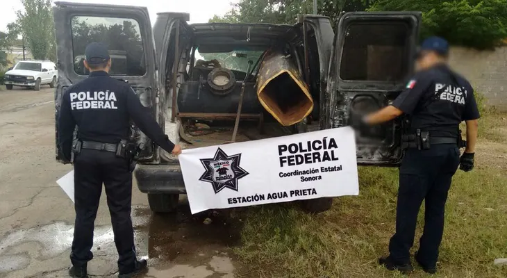 Decomisan cañón que sería usado para lanzar "paquetes" de México a Estados Unidos