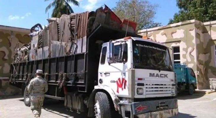 Ocupan camión con 300 sacos de ajo traídos ilegalmente de Haití