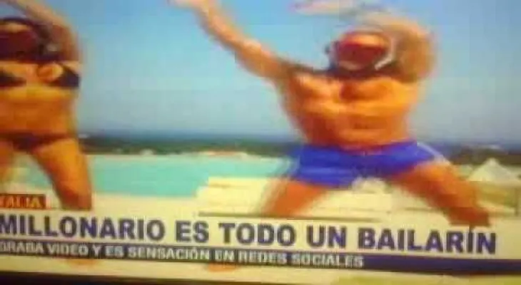 Te recuerda del italiano bailarín: Pelea ahora contra una enfermedad  (VIDEO)