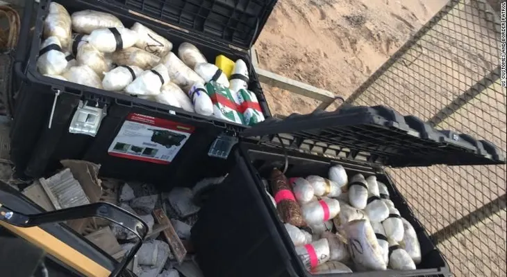 Descubren un narcotúnel entre Arizona y México debajo de lo que fue un restaurante