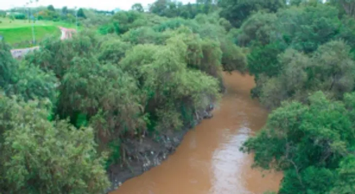 Río desaparece completamente de la noche a la mañana en México