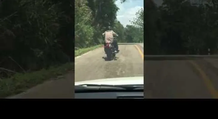 Los peligros de viajar en motocicleta por Tailandia