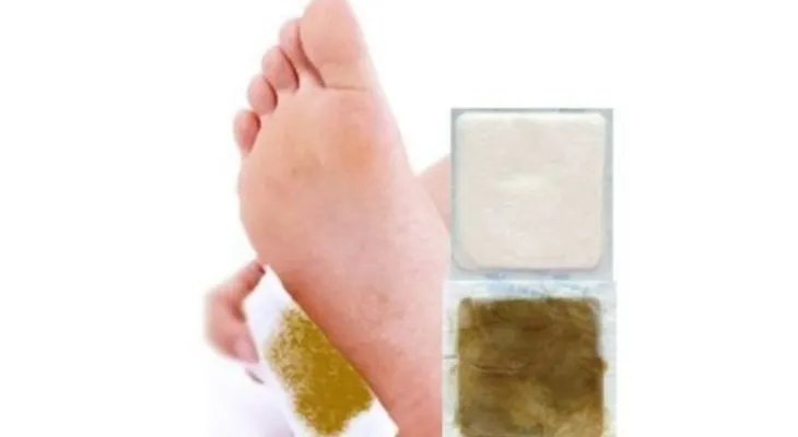 Solo ponlo en tu pie y acaba con las toxinas del cuerpo...