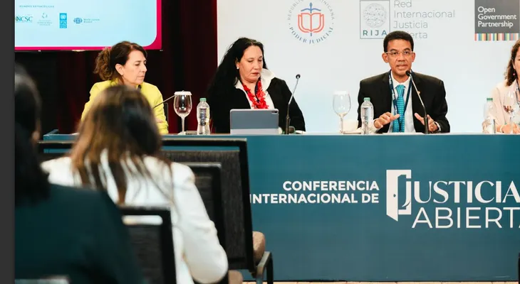 Juez Ortega Polanco: "Justicia Abierta en construcción"
