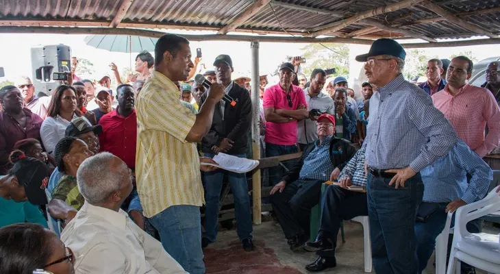 Danilo Medina dispone financiamiento para siembra de 5 mil tareas en El Seibo