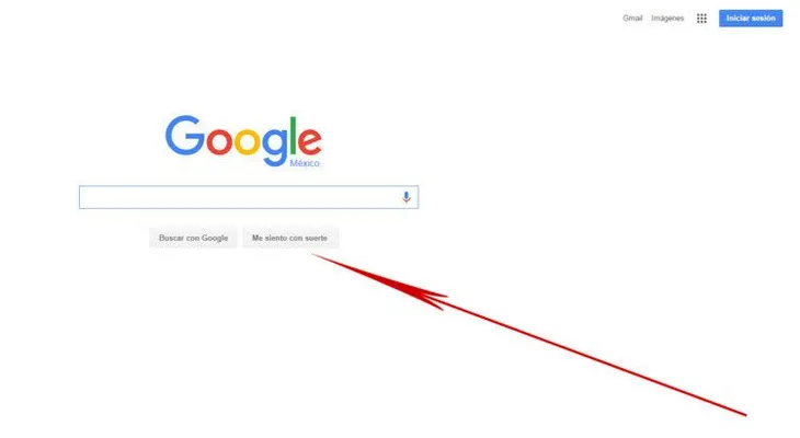 No todo el mundo lo sabe: ¿Cuál es la función del botón "Me siento con suerte" de Google?