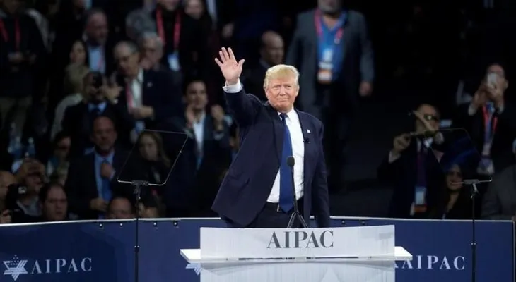 Trump garantiza su apoyo a Israel mientras sus rivales lo acusan de "neutral"