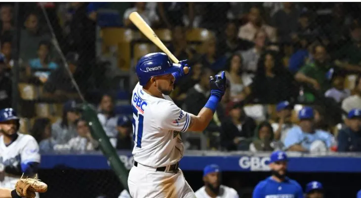 Sencillo de Adames deja en el terreno a Gigantes