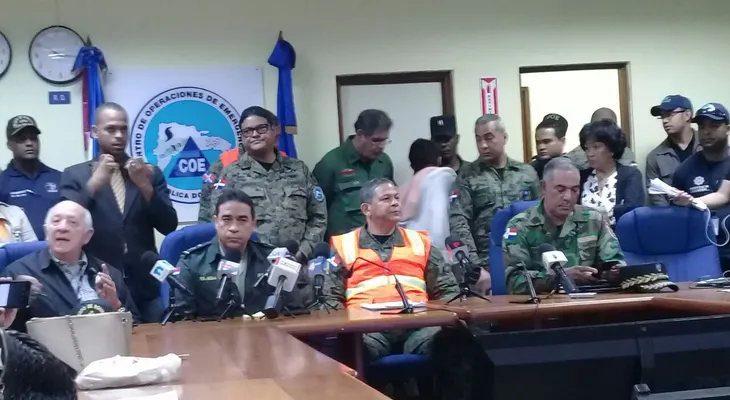  COE aumenta a 24 las provincias en alerta roja 