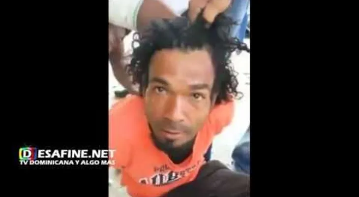Le dan pela a presunto ladrón (VIDEO)
