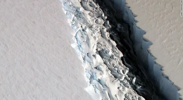Un iceberg del tamaño de Trinidad y Tobago se separará pronto de la Antártida