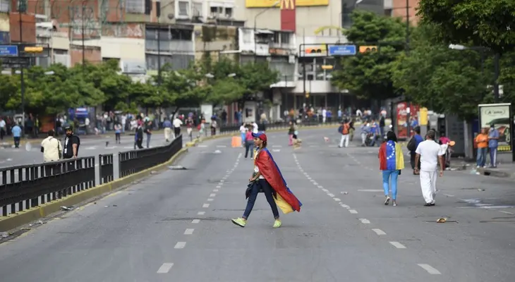 Las cifras que dejó el paro cívico de 24 horas convocado por la oposición en Venezuela