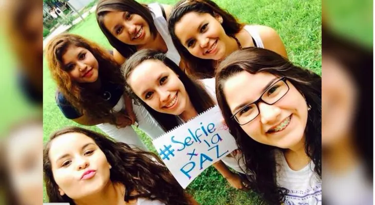 La ONU invita a los colombianos a tomarse una selfie por la paz