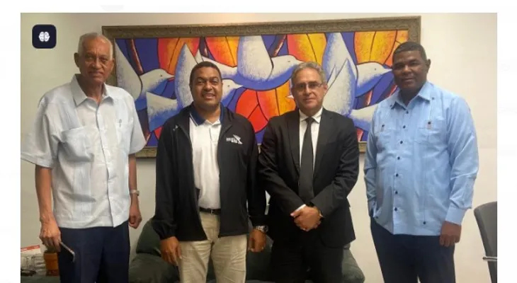 Comisión de FEDOBOXA se reúne con presidente Comité Organizador